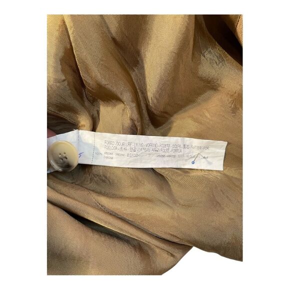 Zara Women’s Flowy Trench Coat Trench beige camel Size Small - Picture 11 of 16